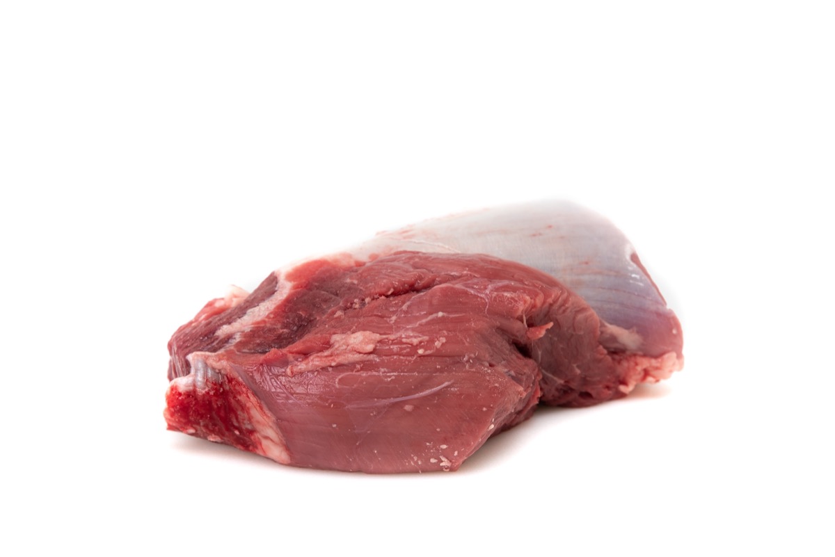 Cabeza de filete de novillo