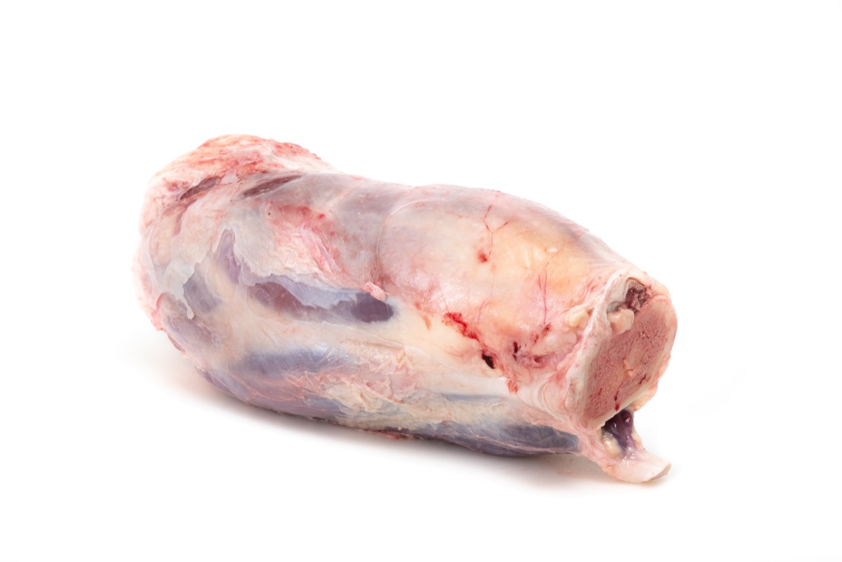 chamberete con hueso de novillo