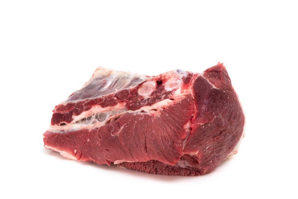 Pecho con hueso de novillo