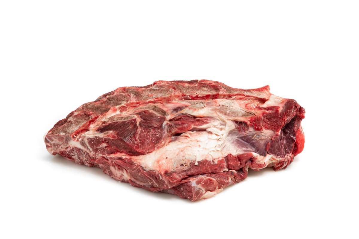 Pescuezo con hueso de res de vaca al mayoreo en Mexico