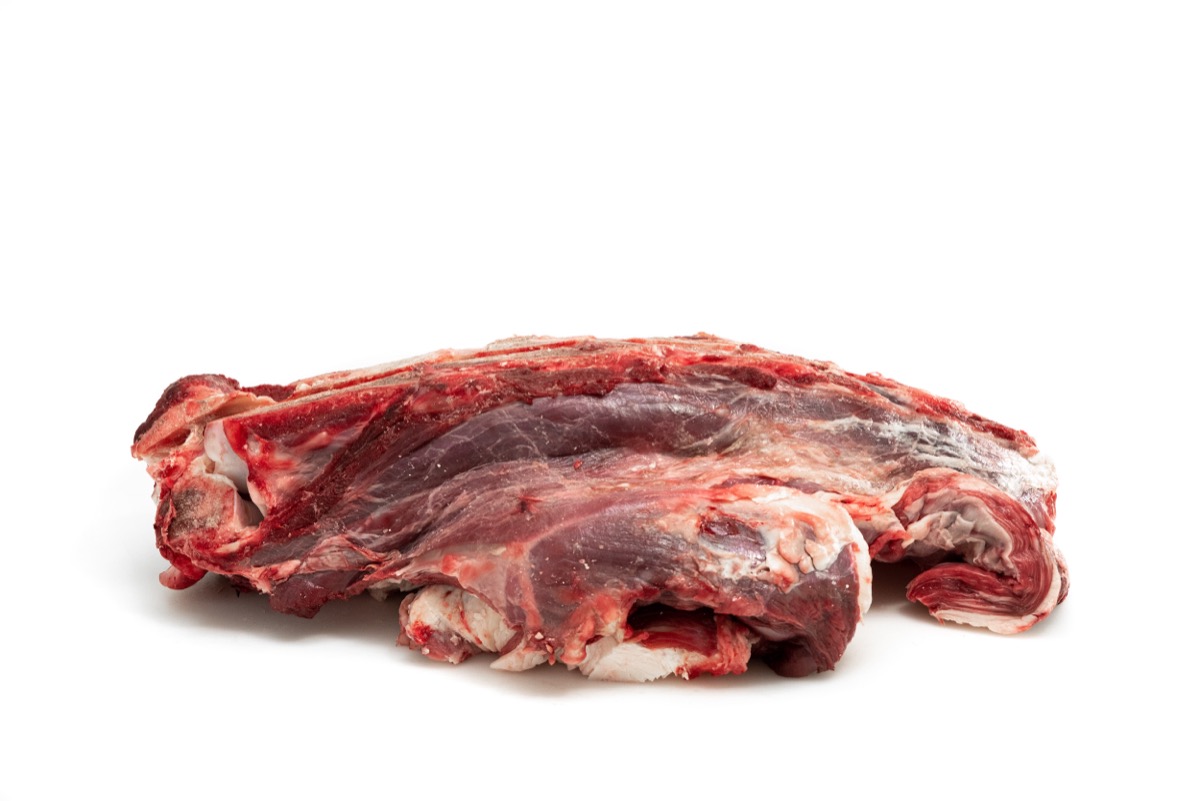 Pescuezo con hueso res de vaca al mayoreo en Mexico