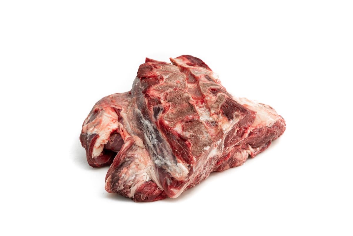 Pescuezo con hueso res de vaca al mayoreo en Mexico